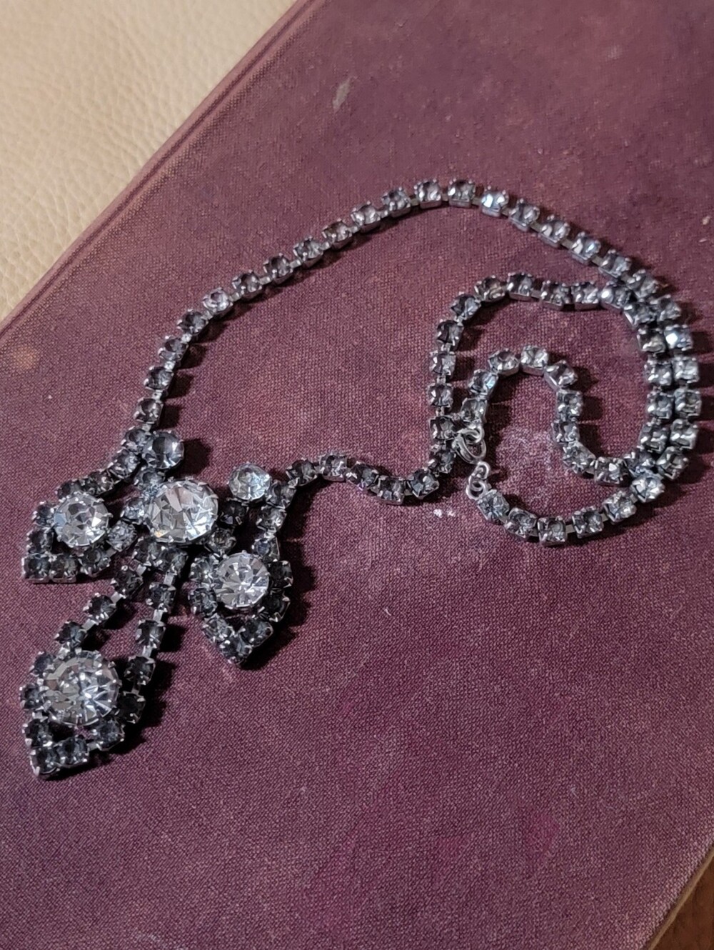 Crystal Statement Necklace Romantic Enchanted